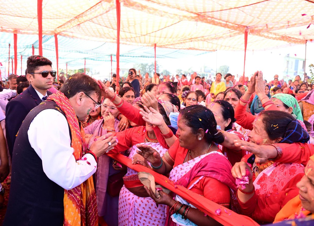 Pushkar Singh Dhami tweet media
