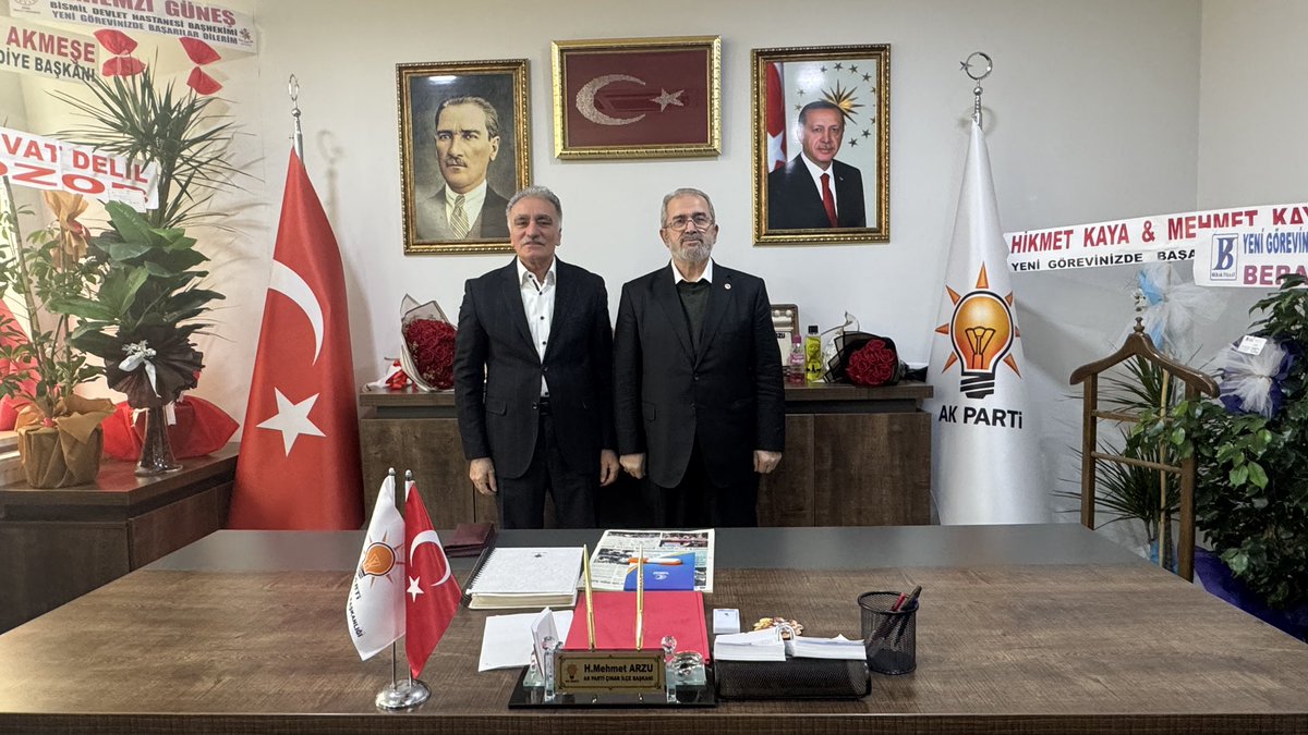 Sayın Mehmet Sait Yaz, Diyarbakır Milletvekilimizin nazik ziyareti bizleri ziyadesiyle memnun etti.

Kıymetli vekilimize ilgisi, samimiyeti ve destekleri için teşekkür ediyorum.@Mehm_Arzu21 <a href="/mehmetsaityaz/">Mehmet Sait YAZ</a> <a href="/cinar_ilce/">AK PARTİ ÇINAR İLÇE BAŞKANLIĞI</a>