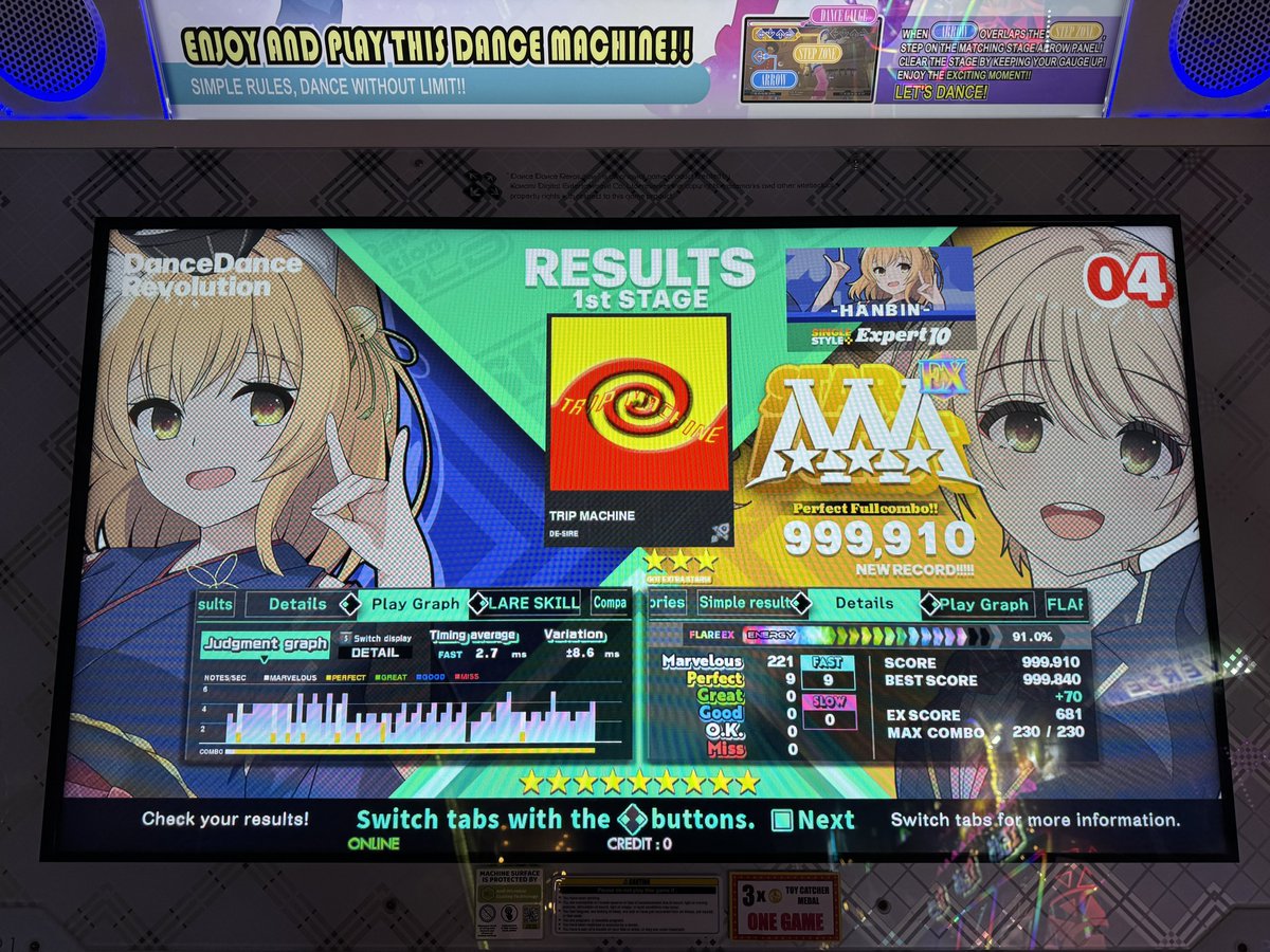 New popn songs are pretty enjoyable!

New out of focus DSP PFC!✨