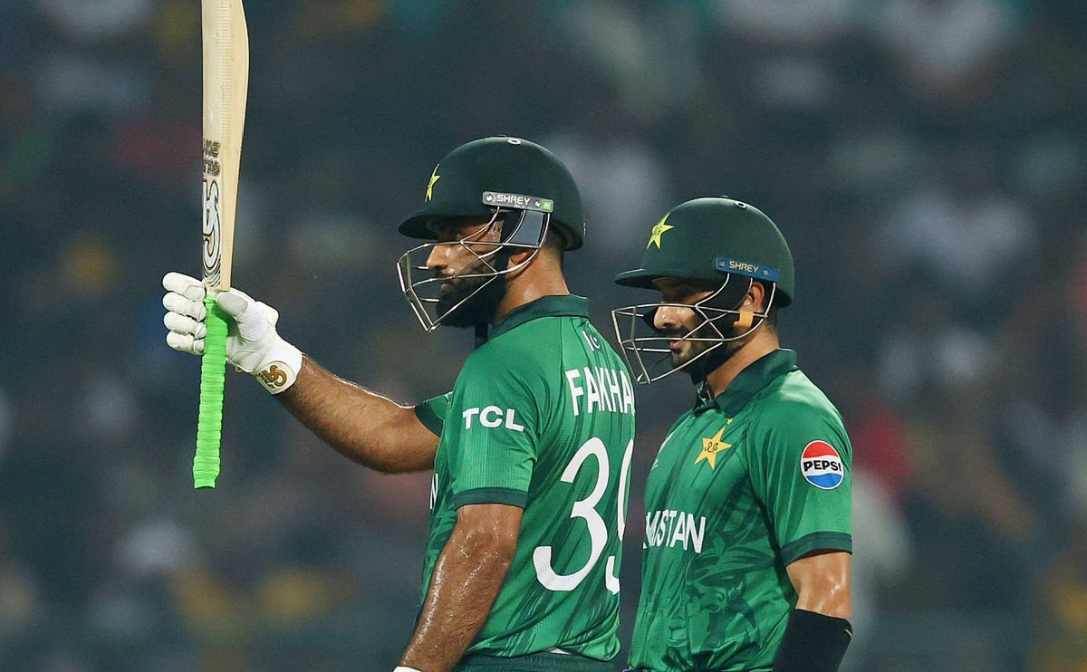 HISTORY CREATED BY FARHAN &amp; FAKHAR. 

- The history partnership for Pakistan in the T20 World Cup history. 🇵🇰🔥