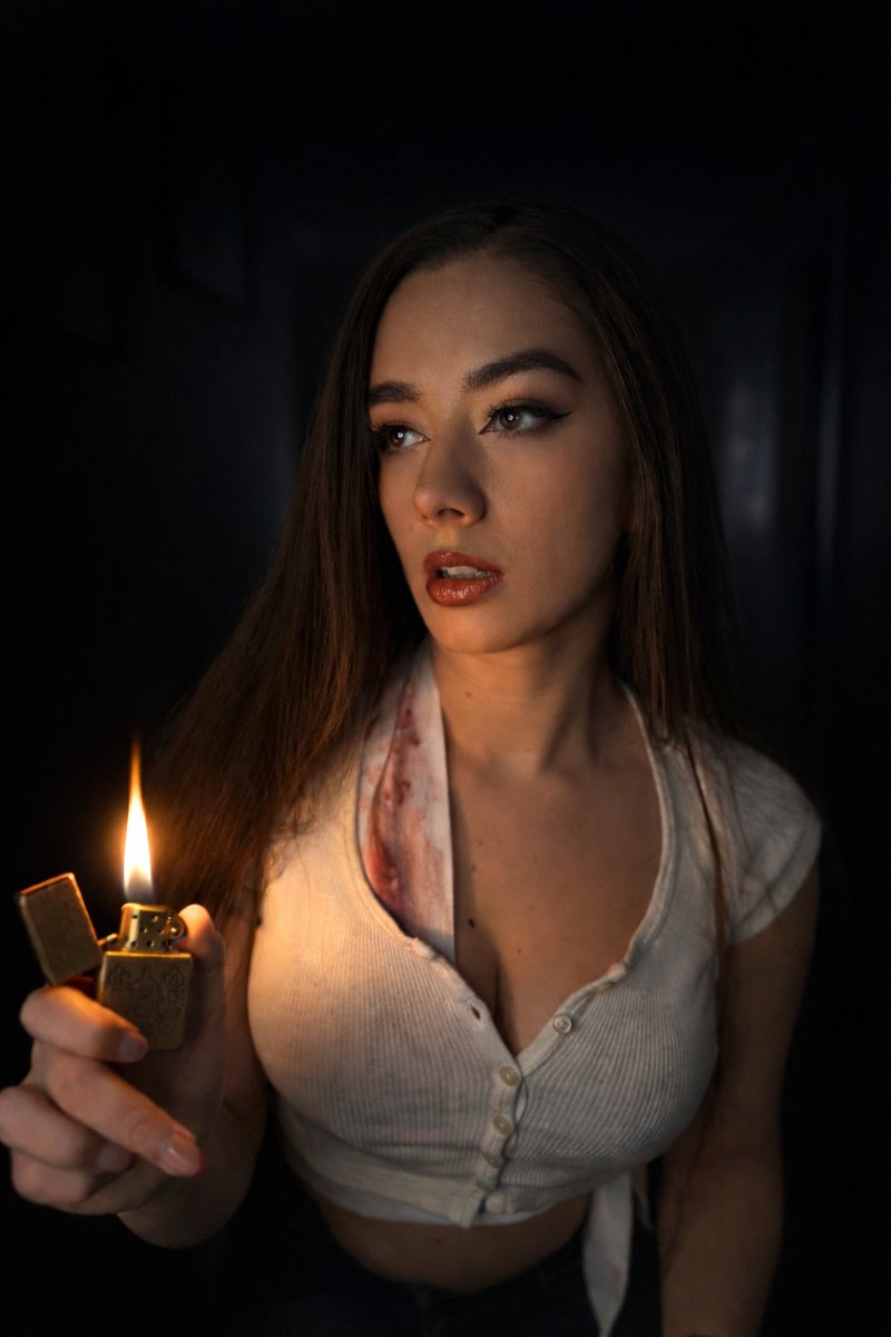 MissMikkaa's tweet photo. Grace Ashcroft from Resident Evil Requiem but brunette! Closet cosplay https://t.co/7UrFEMCZjO
