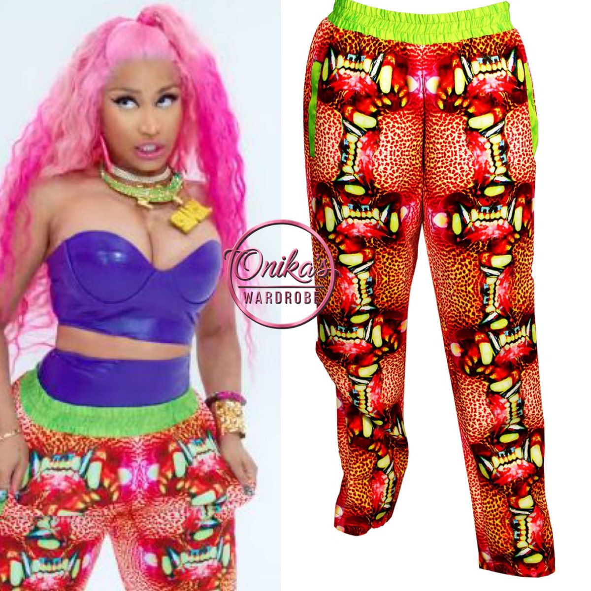 onikaswardrobe's tweet photo. Good Form (2018)
Nicki Minaj Wearing DeadLotus Couture set + pants by BCALLA
#nickiminaj
#fashion
#style
#barbie
#barbz
#goodform https://t.co/GuRpQ5ZVwl