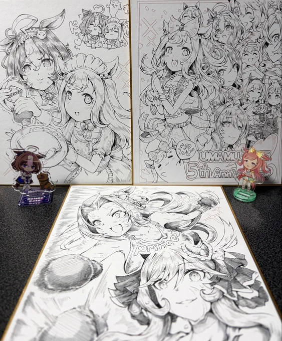 #今月描いたウマ娘ちゃん絵 