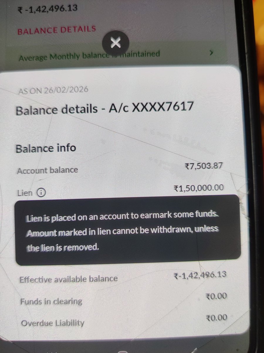 upas91691's tweet image. @AxisMyIndia Without any valid reason, ₹1,50,000 has been marked as negative in my account. I have not received any such deposit. Why has this negative marking been applied? Kindly investigate and resolve this urgently. #AxisBank #BankIssue