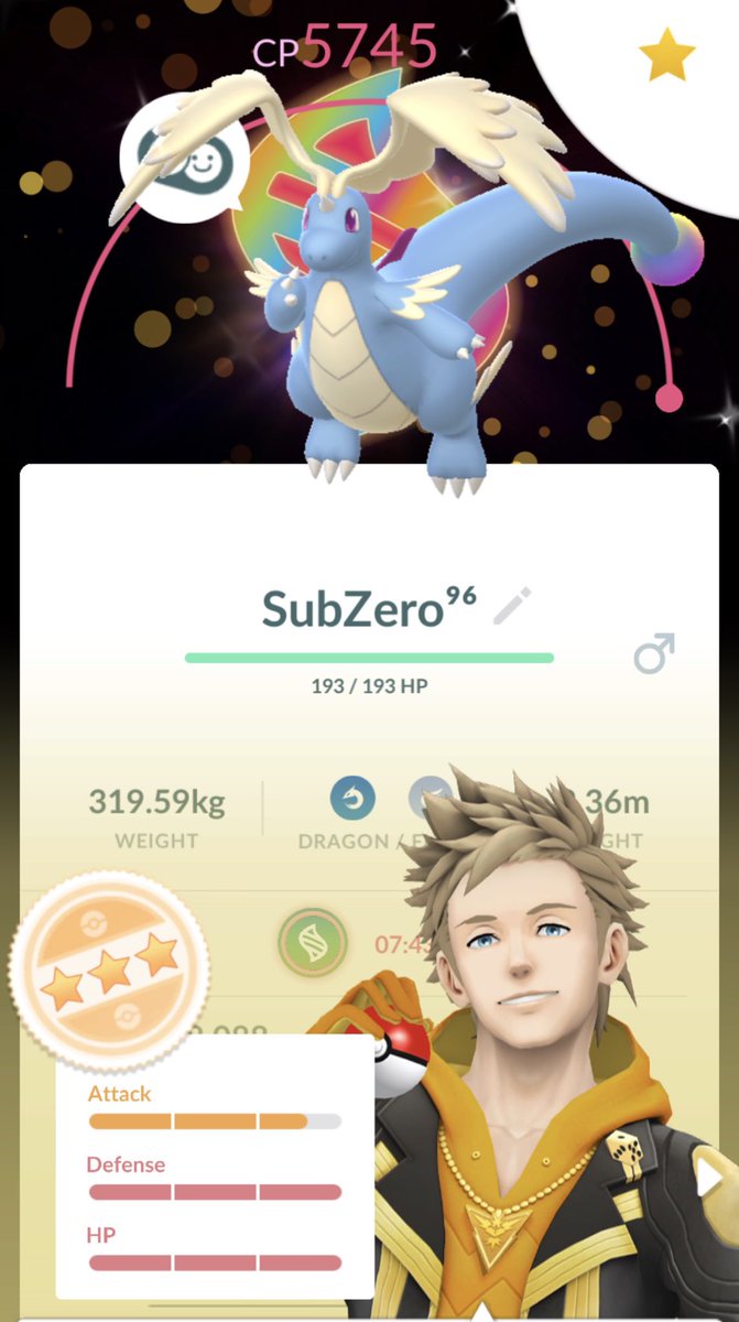 I could NEVER be mad! Lol shiny #PokemonGo ✨