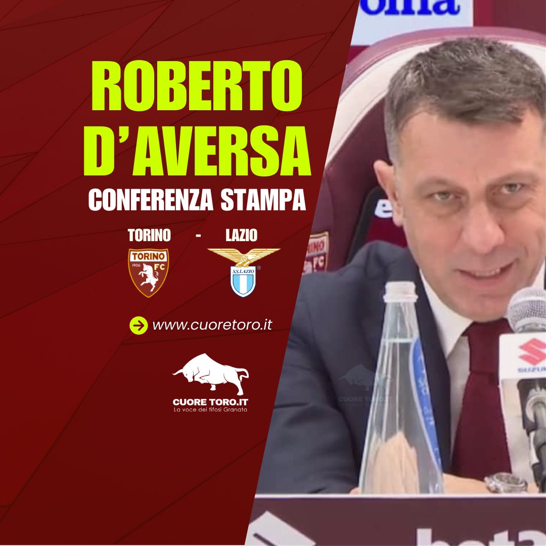Cuore_Toro's tweet image. Le dichiarazioni di #DAversa alla vigilia di #TorinoLazio