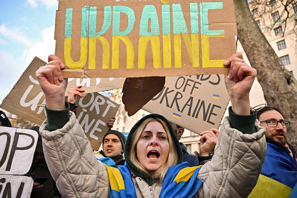"Standing with Ukraine" requires several things. 

Firstly a low IQ, secondly you have to hate your own country but "Love" Ukraine

Lastly, you have to be incapable of processing facts and reality about the corrupted basket case Dictatorship