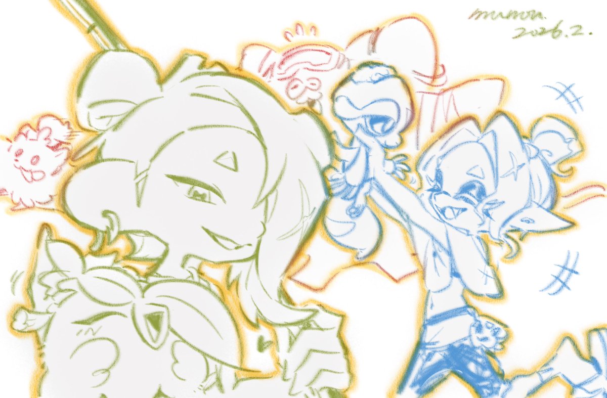 PinkRabbitCube's tweet photo. 今回の御三家､すりみ連合との相性抜群だよ...🥺🦑
#Splatoon3  #すりみ連合
＃ポケモンプレゼンツ  #ポケモン風波 https://t.co/seUS8ou3fB
