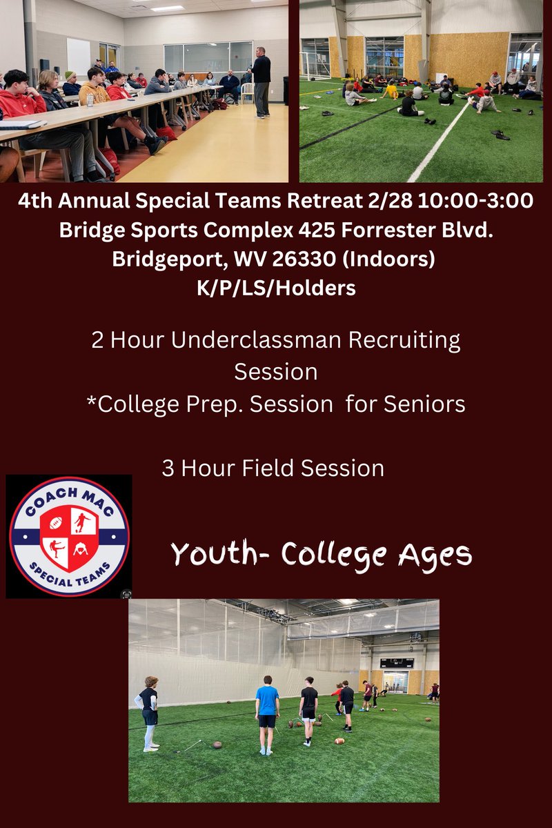 JanneyMason_31's tweet photo. Will be attending the @CoachMacKicking  special teams retreat today. Can’t wait to get the 2026 season started off right!
@davidsummers65 
@Andrew_Kicks28
@MburgFootball https://t.co/vgopuK9mWy