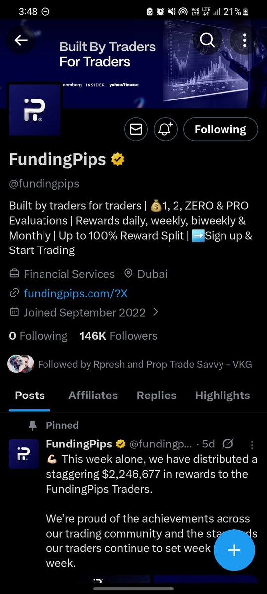 Unfazedrpresh's tweet photo. @PropTradeSavvy @fundingpips @AlchemistEntity @Emmatrader888 @ohri @fahimabed @ghoktem @effing57619 https://t.co/5EVAwyw0yt