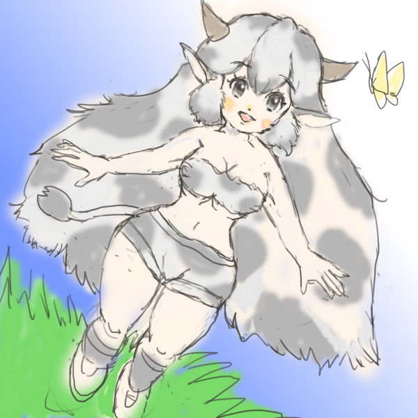 「も～春だよ」|とろろ（星尾 登路郎）＠昭和の古狸のイラスト