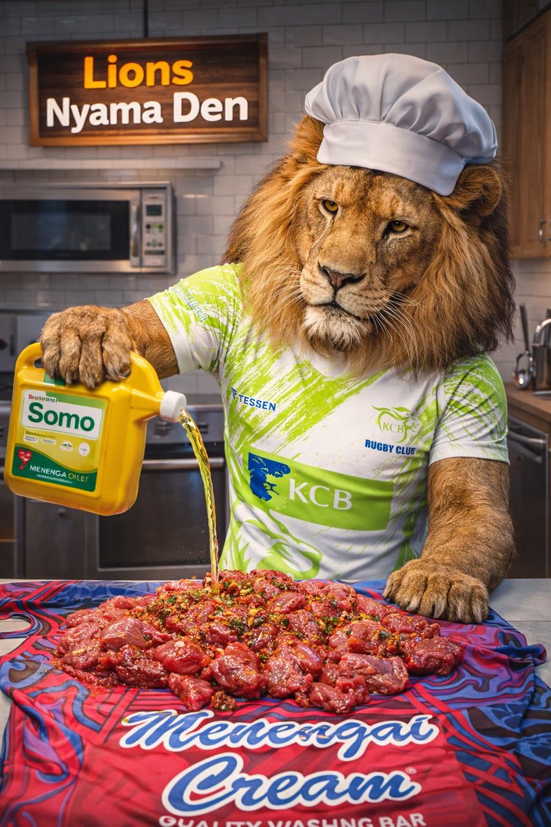 kcbrugby's tweet photo. Oil-US!! Oil-US!!
The oil raid at the refinery was SUCCESSFUL!!! Wacha tuamarinate nyama coz kazi BADO!!!!

#RugbyKe #believe #commitment #lionheartedrugby https://t.co/pTdl9jSfmH