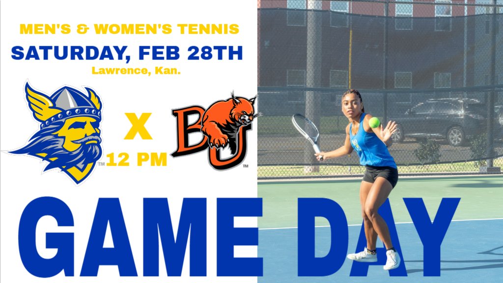 🎾🎾GAMEDAY🎾🎾
⭐️Swedes Tennis⭐️
🆚Baker University Wildcats
🏟️Rock Chalk Park
📍Lawrence, Kan.
🕛12:00 PM
💹Women: ioncourt.com/ties/69a2012a3…
💹ioncourt.com/ties/69a2016f3…

#RockarStockar #DalaDown #GoSwedes