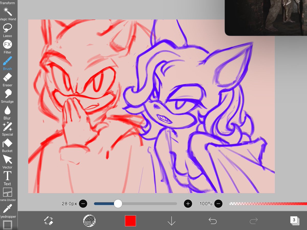 mobunin_'s tweet photo. sorry for abandoning this account for over a year , heres an unfinished sonic n rouge sketch #SonicTheHedgehog #RougeTheBat https://t.co/45gCqNhGzp