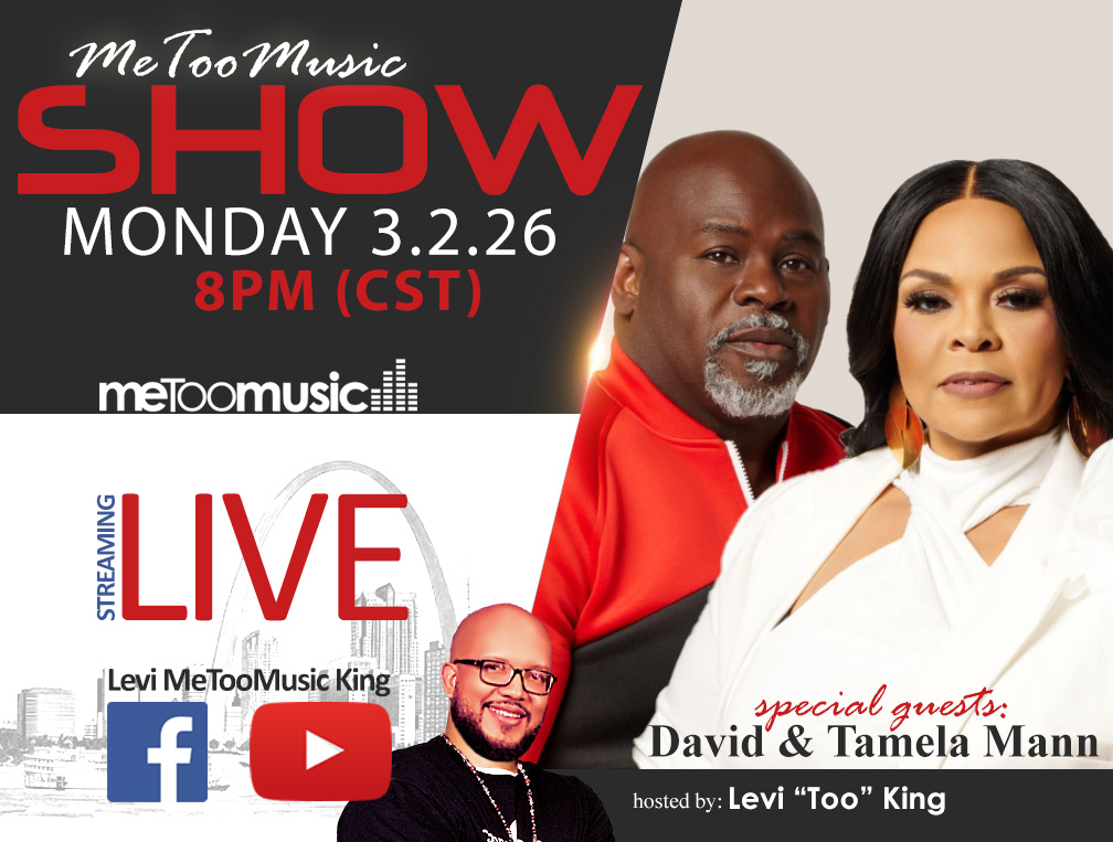 MeTooMusic's tweet photo. Join us this Monday at 8PM (CST). PLEASE HELP US SPREAD THE WORD BY SHARING THIS!
#MeTooMusic #davidandtamela #TamelaMann #davidmann https://t.co/DBWDh3bEtJ