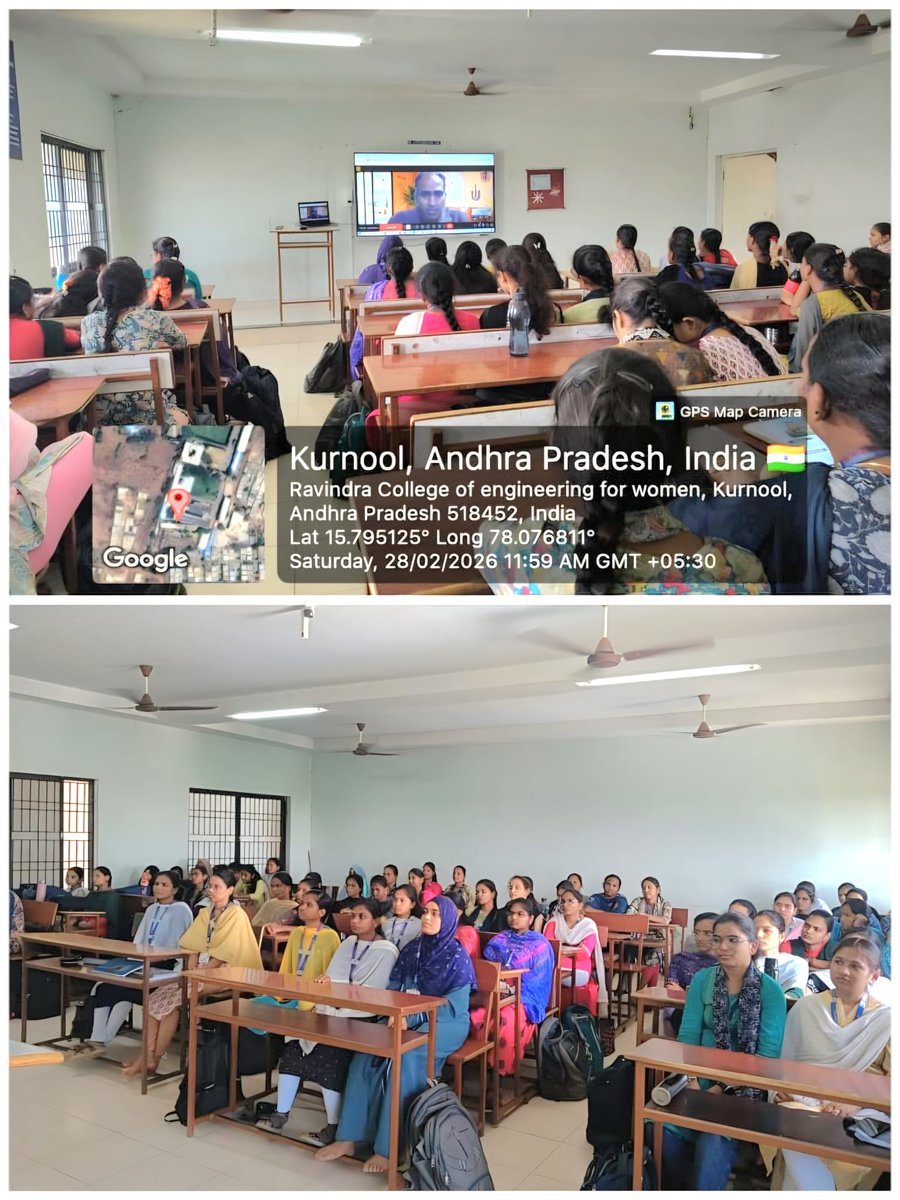 recwofficial's tweet image. Webinar on Oracle ERP successfully organized by ECE Dept. Thanks to Srikanth Gupta Sannithi for sharing valuable insights. II ECE students gained practical knowledge on: - Streamlining business operations with ERP modules.  #OracleERP #RCEW #ECE #WebinarSuccess #Engineering