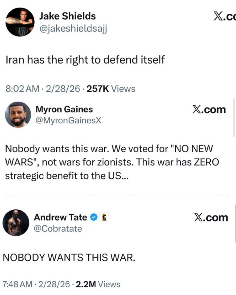 Turns out all the tough guys are actually giant pussies they should all move to France.