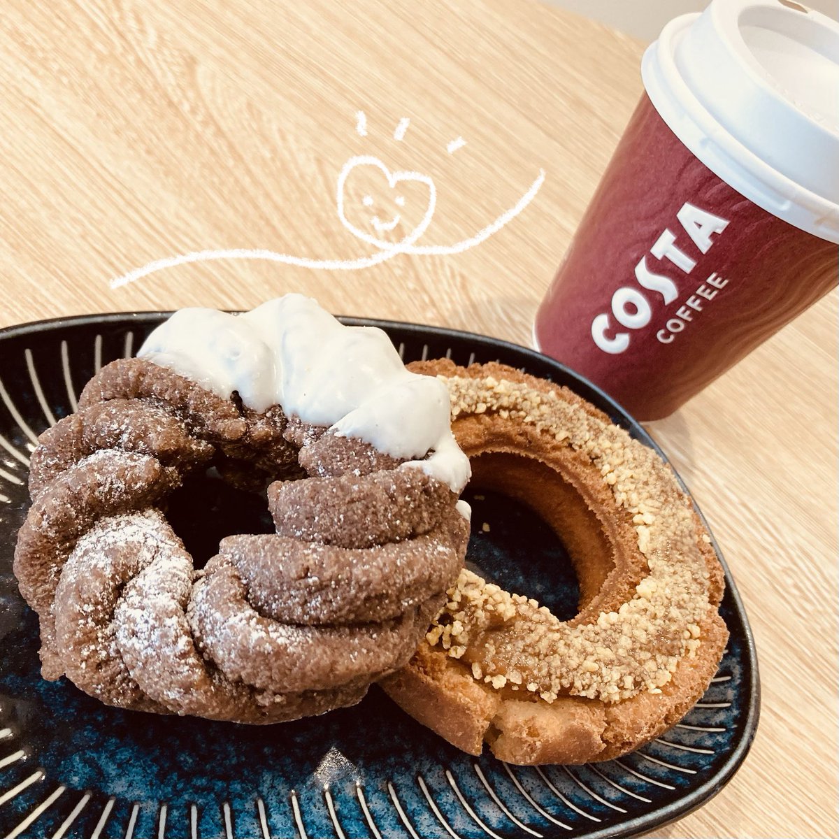 shibamon_sc's tweet photo. ✏︎3行ポジティブ日記_φ(･_･

☑︎久しぶりのミスド！🍩限定ドーナツおいしかった〜
☑︎コーヒーはマイル引き換えでゲット☕️
☑︎シェイプマーシャルで爆汗すっきりしてきました🕺✨

ぽかぽか陽気ですっかり春気分ですね
お散歩したい🚶🚶‍♀️🚶‍♂️

#3行ポジティブ日記 https://t.co/ANCtN4gniZ