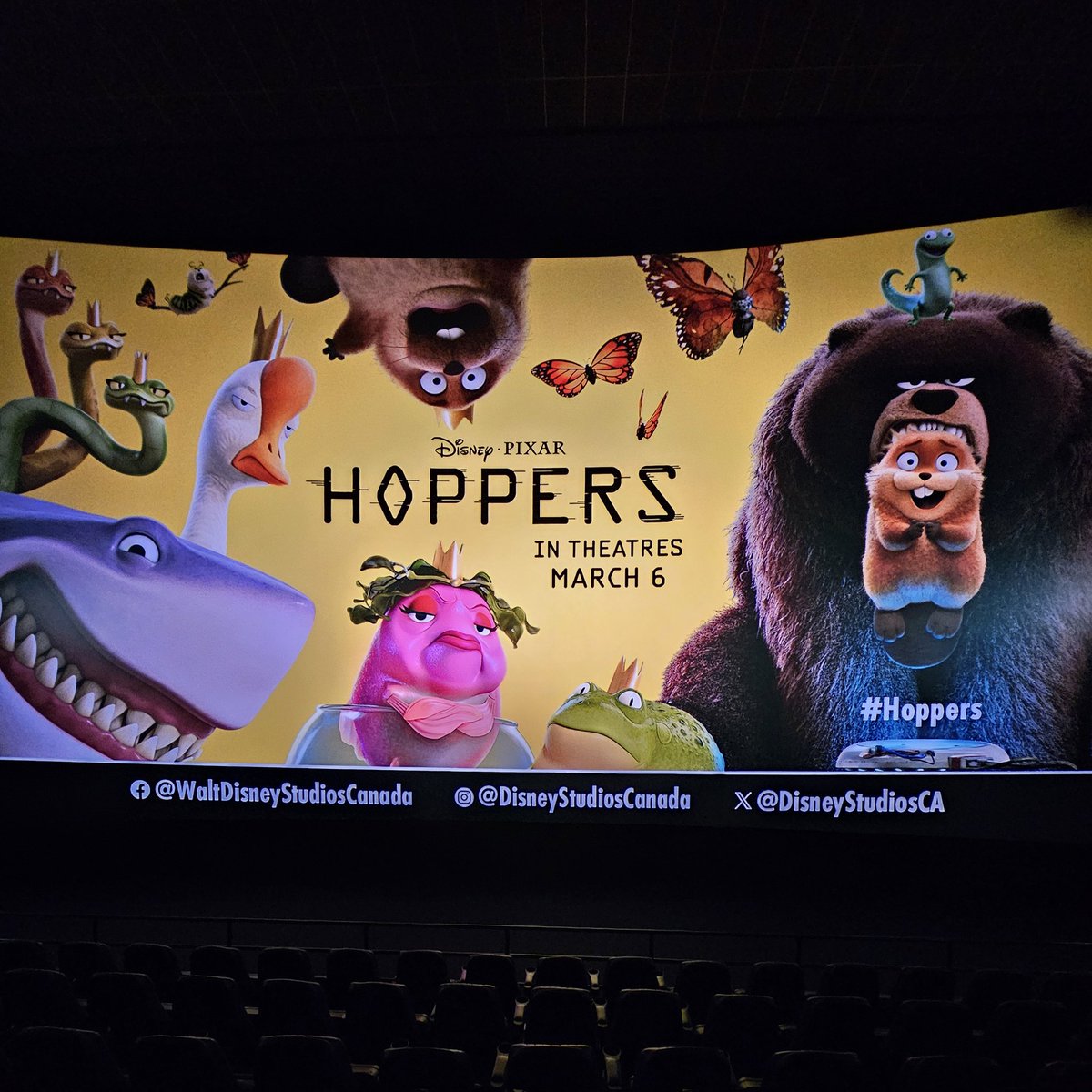 SarahGopaul's tweet photo. Early morning cuteness with #Hoppers #advancedscreening. Check back for my review https://t.co/jiQIJizgzF