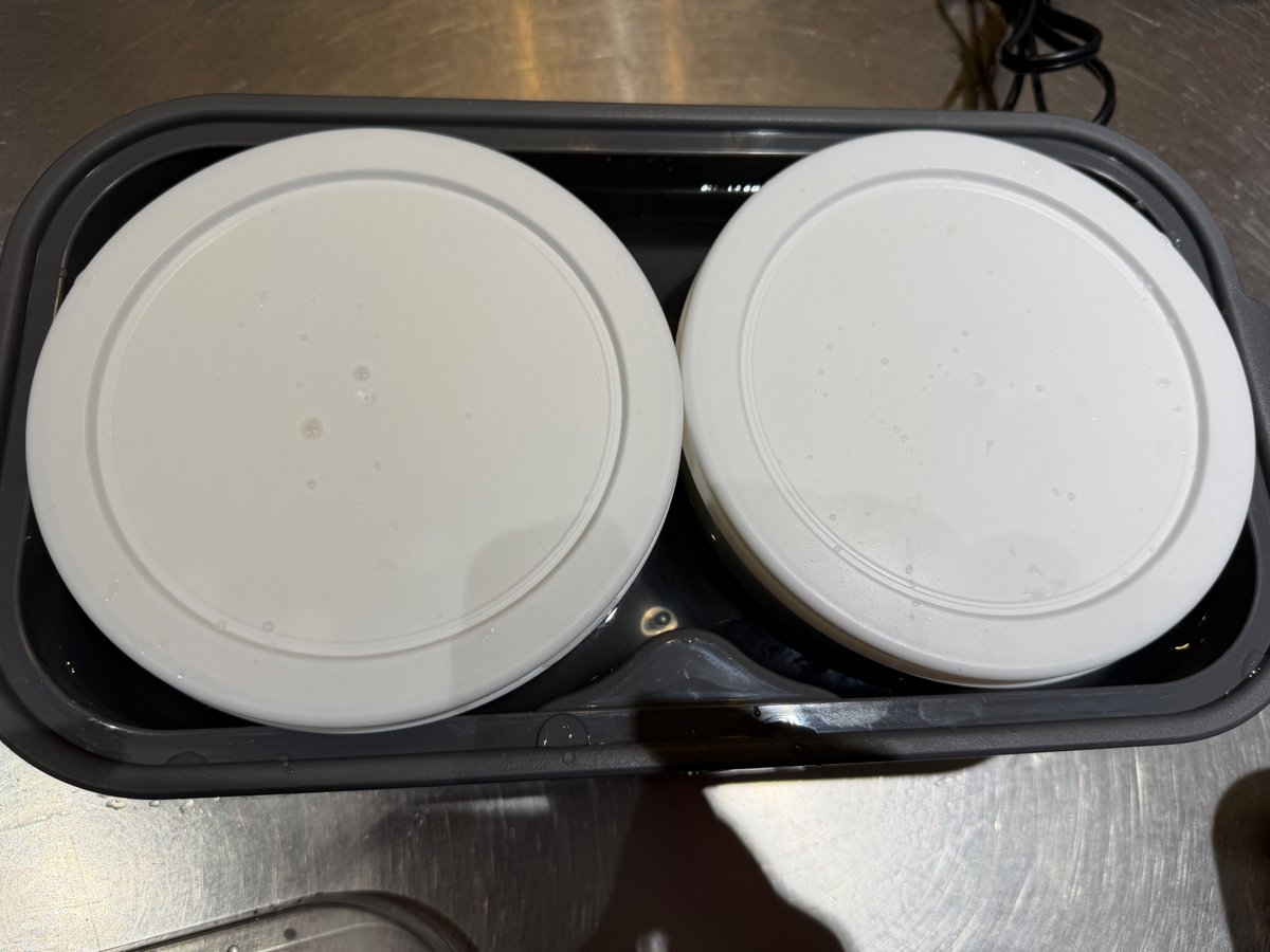 After several years of making Dr Davis' Probiotic Yogurt in a sous vide, I'm very happy to report I finally picked up one of those very highly rated Ultimate Probiotic Yogurt makers. I'm excited! (It makes so much sense to make it this way !! ) #UltimateHealth