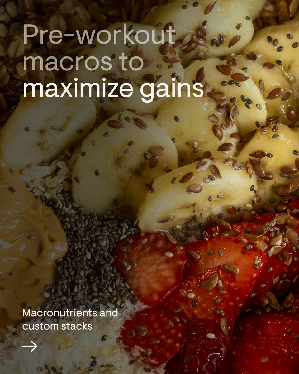thornehealth's tweet photo. The difference between a decent workout and a great one is preparation. Fuel your body with the right macronutrients, meals, and supplements—and feel the difference. #onlyThorne https://t.co/rlYggGGr0i