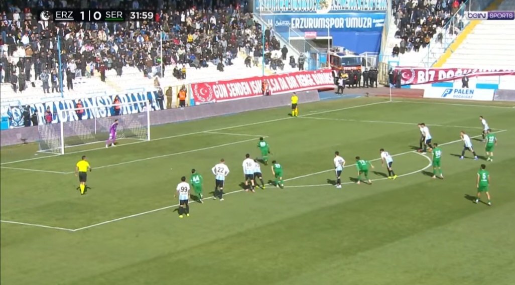 Şubat ayında kışın ortasında sahamız.
En büyük avantajımız olan iç saha maçlarını erzurumda oynıcaz.
Dünya sizin etrafınızda dönmüyor