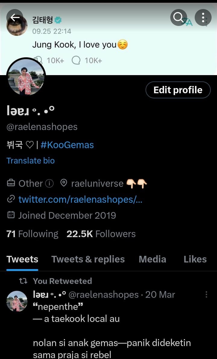 📍rael | kosmate update! tweet media