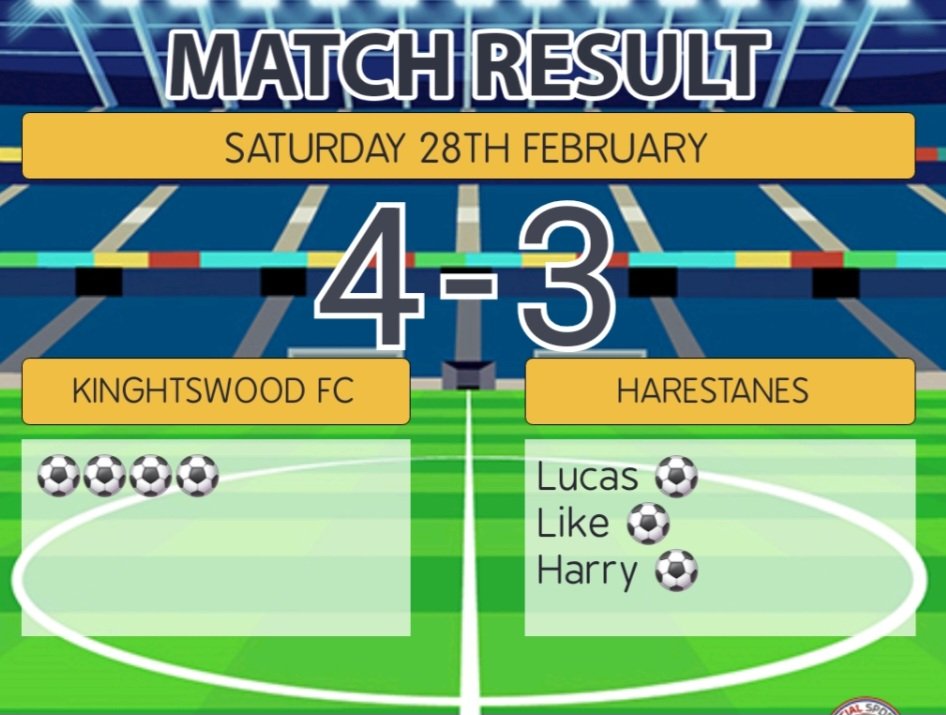 Harestanes FC 2008s tweet media