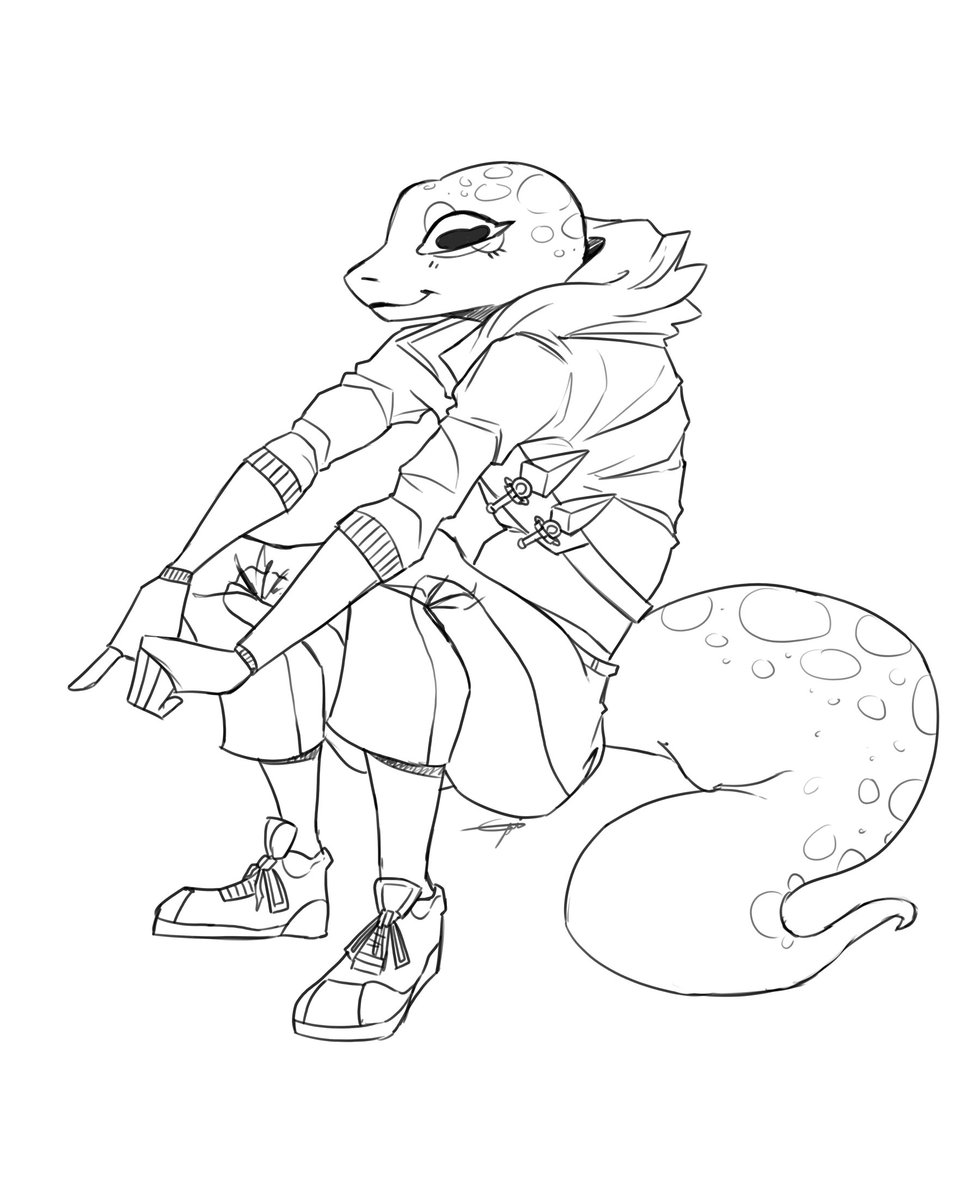 BL00M_Planet's tweet photo. 01 the gecko girly W.I.P // idk if i should keep the lineart🤔
#furryart #furryartwork #gecko #fursona #NoAI https://t.co/xXgsvutCE4