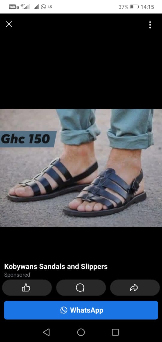 KobyWan23's tweet photo. @Joy997FM Order your locally made sandals and slippers from us at Ghc150.we do delivery nationwide at a fee..call or whatsapp us on 0555550352 https://t.co/YZHPMJCDAJ