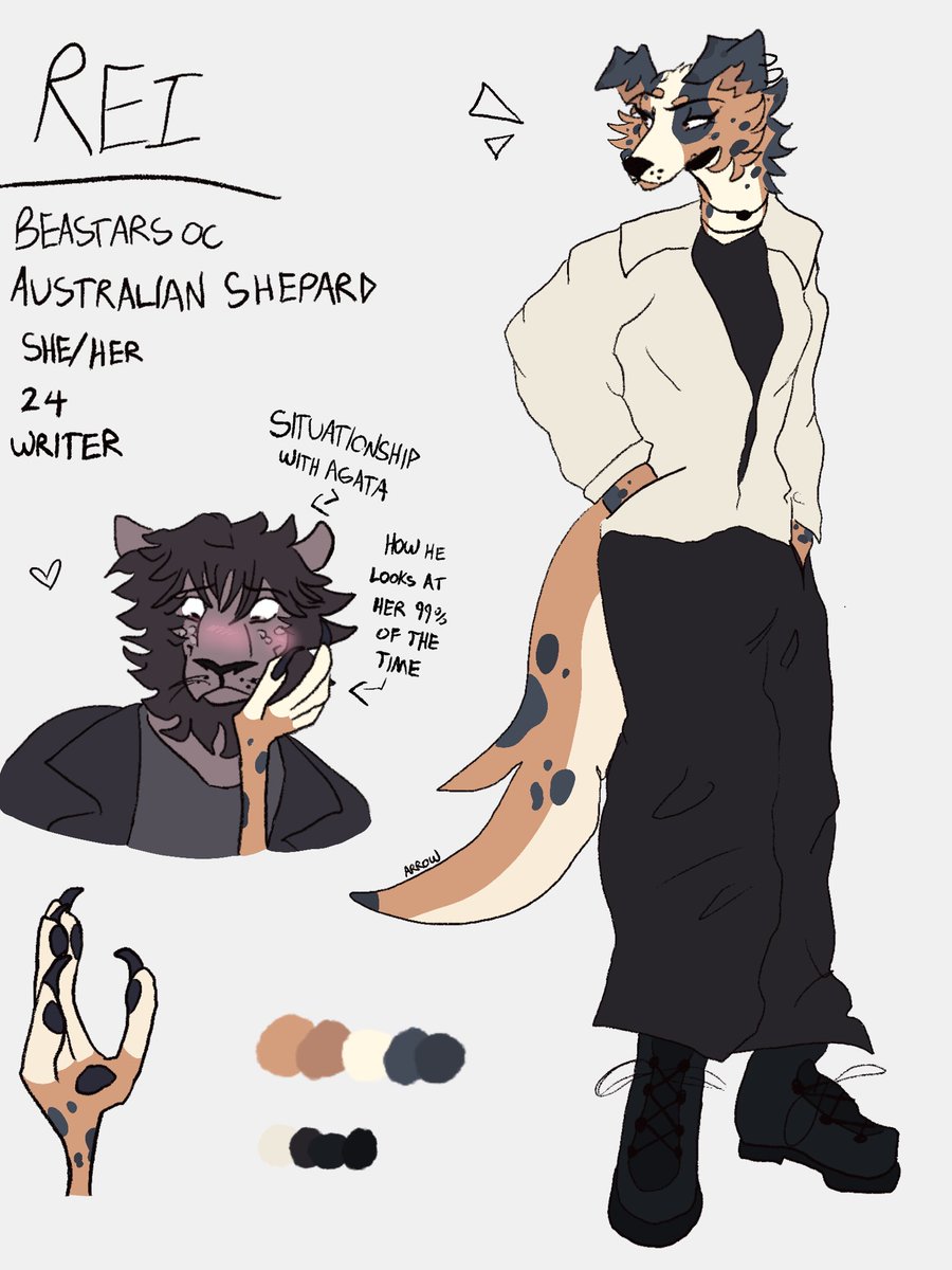 hit tweet ish here’s my beastars oc
