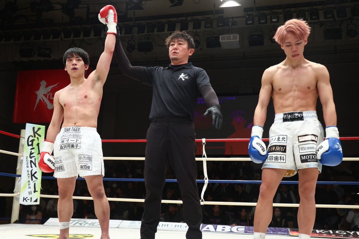 Krush 187
⁡
2-0 判定負け
⁡
たくさんの応援ありがとうございました

なにか掴めそうで掴めない
こんなところで終わりたくないし
終わらせない
⁡
下を向いてる暇はないので、すぐ前見て突っ走ります。
今後も内田竜斗に期待、応援してくださると嬉しいです。