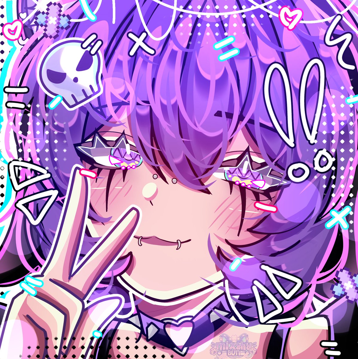 GOOD MORNYAN~!!! GOING TO LOOK AT CARS TODAY 

WISH ME LUCK 💜🥹 #gothnico