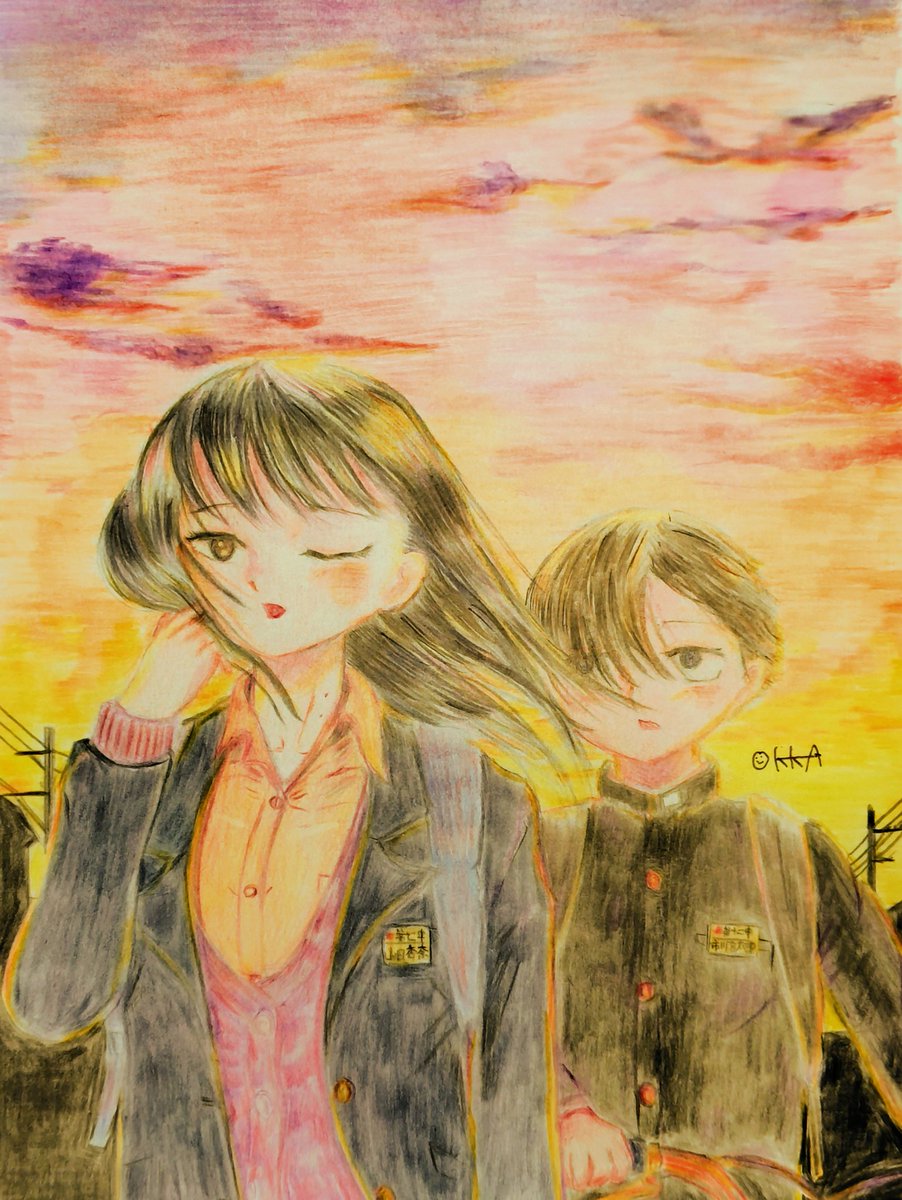 今月描いた絵を晒そう #僕ヤバファンアート 今月は3枚！予定より少ない