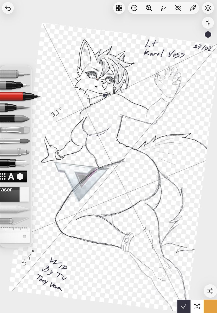 Some people stare at me on the bus or metro getting back home after work doing this, as if they say “why is this guy drawing animals with human bodies?”. People always judge, for drawing furries instead of humans, judge when I draw with pencils, judge me when I use a tablet,