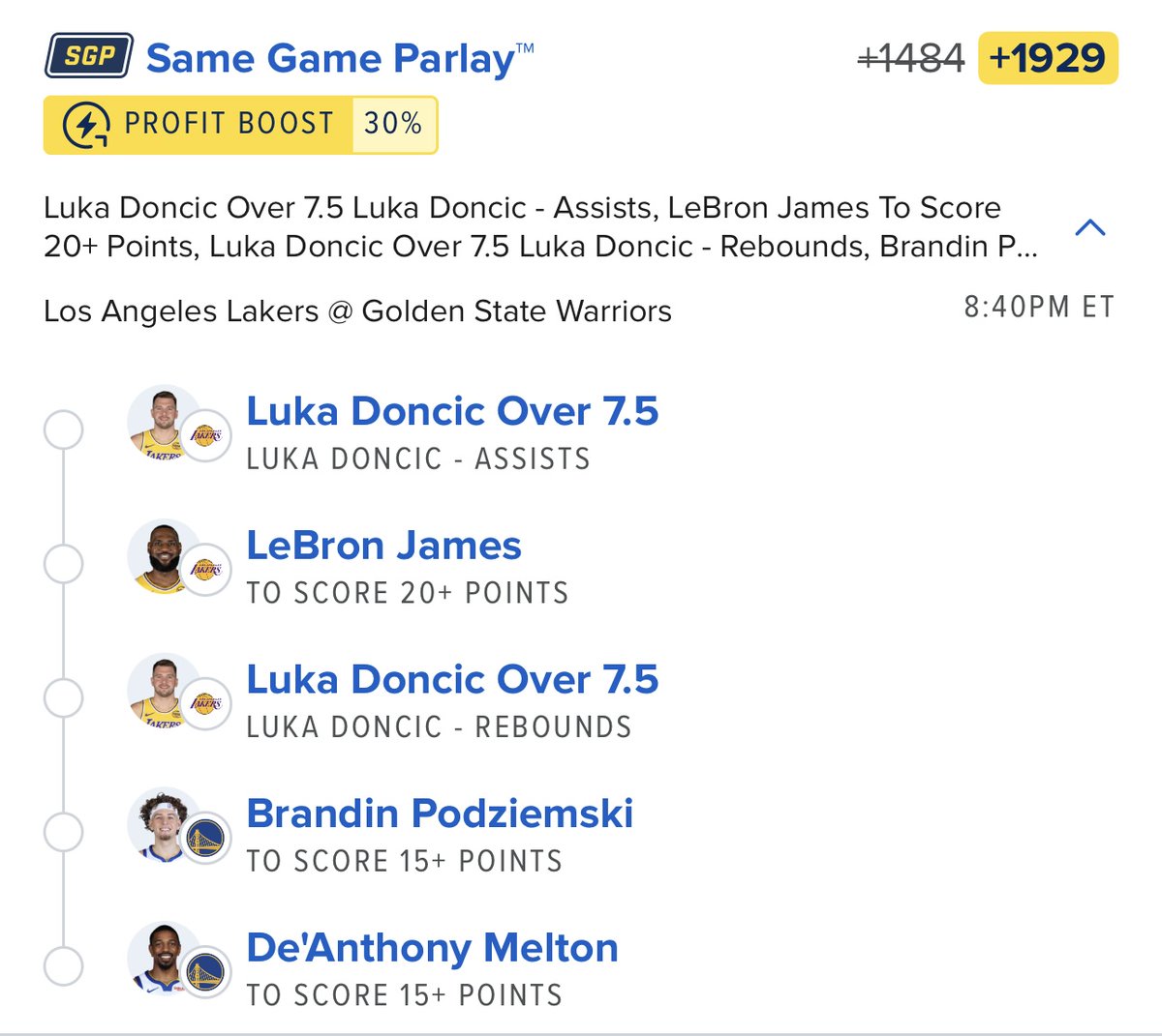 Calling Our Shot tweet media