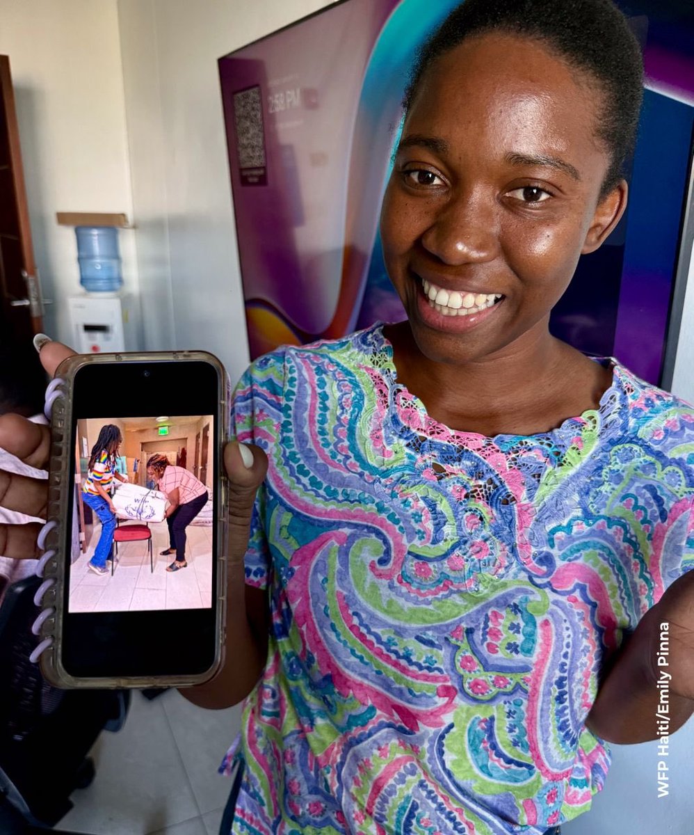 WanjaKaaria's tweet photo. We are equipping ALL our frontline staff to tell their stories: they have trust & access that outsiders don’t. 

@WFP_Haiti is empowering these teams in phone photography- no sophisticated gadget- just the PHONE. 

To record as first witnesses & narrators, to captured moments rapidly as they occur; told respectfully, ethically & with dignity.

In fast-moving context in Haiti 🇭🇹, telling the story as it unfolds, informs, advocates to the world & can save lives. 

#HumanitarianWork #FrontlineVoices #VisualStorytelling #WFP #CommsForImpact