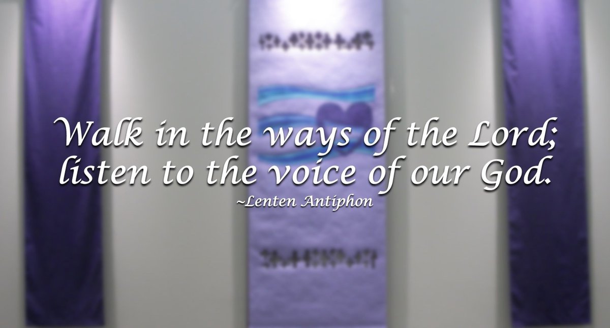 During this first week of #Lent, we rely on the loving support of God, seeking to overcome temptation remembering that “One does not live on bread alone, but on every word that comes forth from the mouth of God.” (#Gospel Antiphon for the first week of Lent).
#Monastery #prayer