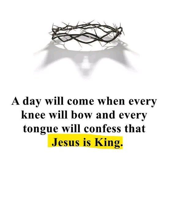 JesusSavesUs777's tweet photo. Jesus is King!! https://t.co/SzMZ7trPdo