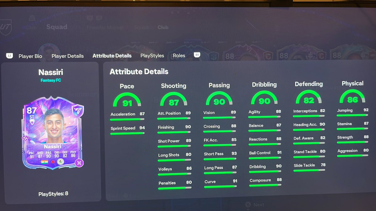 FutNevzo's tweet photo. @DetectiveFUT Does he fit (8 playstyles) (2 * skills and 5 * WF) https://t.co/40OeCHWNJm