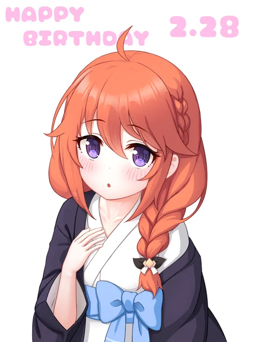 ユニちゃん先輩誕生日おめでとう!! #プリコネR #ユニ誕生日