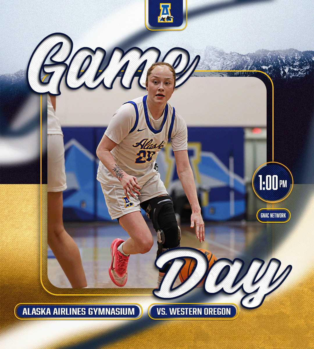 NanooksWBB's tweet photo. Closing out the season in front of our home fans! Get there early as we will honor our seniors before tip-off!
๐บ https://t.co/vxnkyFkr6O
๐ https://t.co/vSv2l2AskC
๐๏ธ https://t.co/xVr1lqswnI
โฐ 1:00 p.m.
๐ Alaska Airlines Gymnasium
๐ Fairbanks
#NanookNation x #Need4Speed https://t.co/rrG70NMFGH