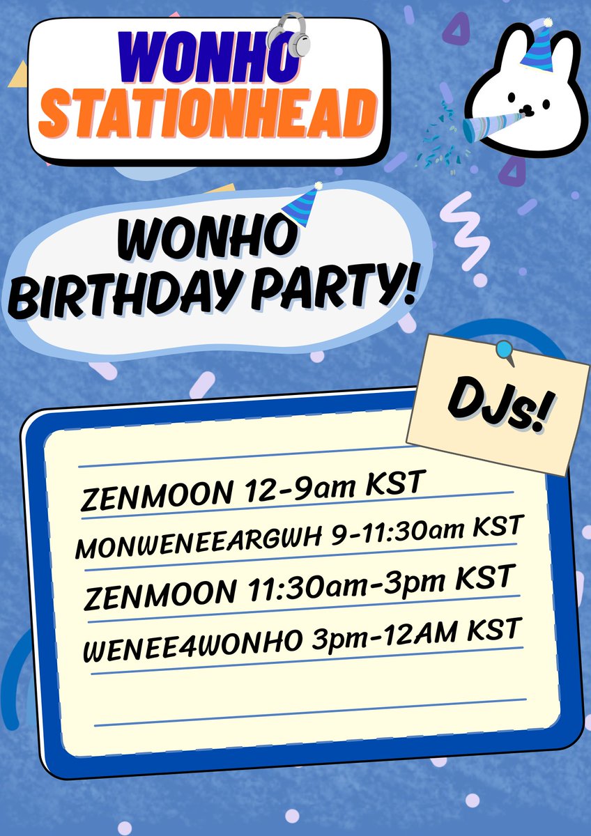 WONHO Stationhead tweet media
