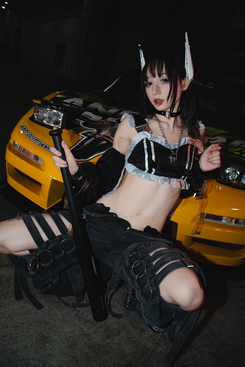 innocent__press's tweet photo. Midnight Street Raider ⚡️

engines cool, rubber burns, and hesitation gets left behind. By the time you notice her, she’s already gone.

Full set available on https://t.co/gubo88u8Ce! https://t.co/mXpoTlwWko