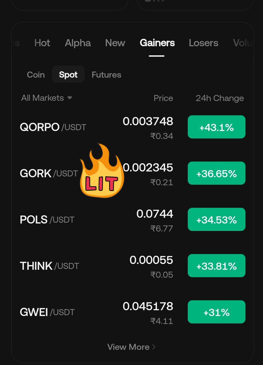 JUICYYGEM100X's tweet photo. $Gork top 2 gainer 🔥🔥

Are you still in doubt my signals 🥰
$bulla $qorpo $pols $think $gwei $io $Kos $Hyper $mpc https://t.co/31AmVrlZDw