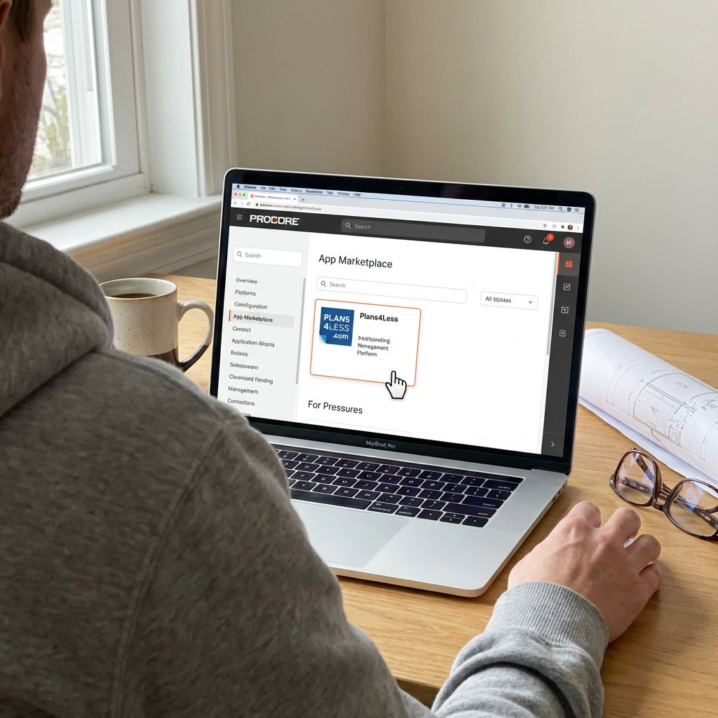 plans4less's tweet photo. Seamlessly order your construction plans directly from the Procore App Marketplace. Add Plans4Less to your project and get your prints fast! 🏗️ Try it today.

#Plans4Less #Procore #ConstructionPlans #BlueprintPrinting #AppMarketplace https://t.co/o9En1KIU5y