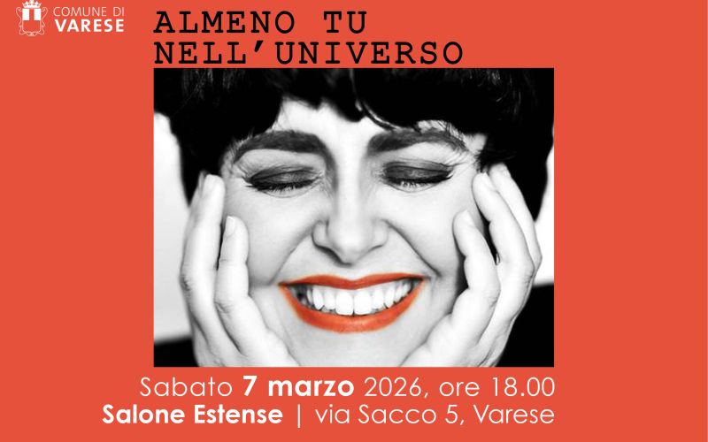 TEATRO E MUSICA : A VARESE SALONE ESTENSE "ALMENO TU NELL'UNIVERSO" PER LA GIORNATA INTERNAZIONALE DELLA DONNA
agoravarese.com/2026/02/teatro…