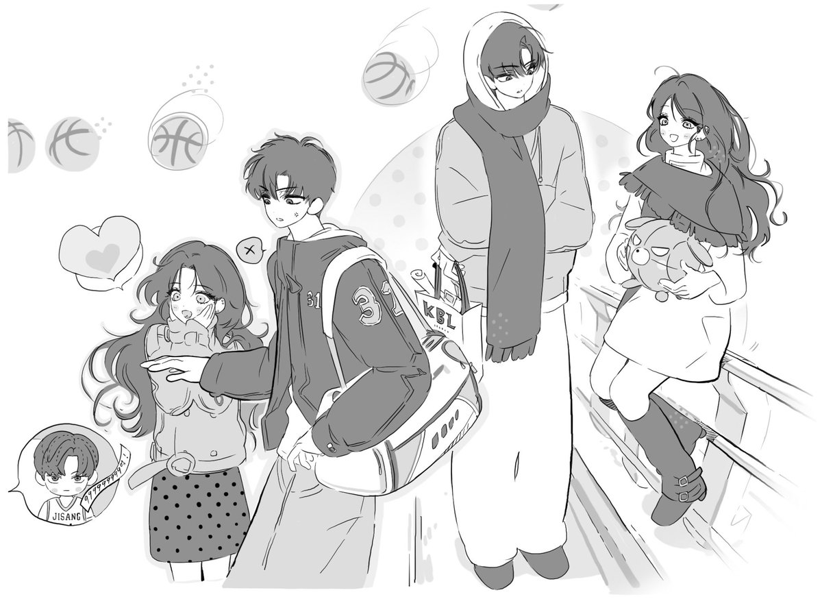 #cm #Commission
러프타입 신청 감사합니다!🏀