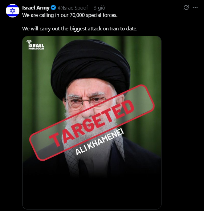 🔥 The Middle East is heating up like never before.
70,000 special forces — a supreme target?
Is the world on the brink of war… or is this just psychological warfare? 🤯

#Israel #Iran #Geopolitics #BreakingNews