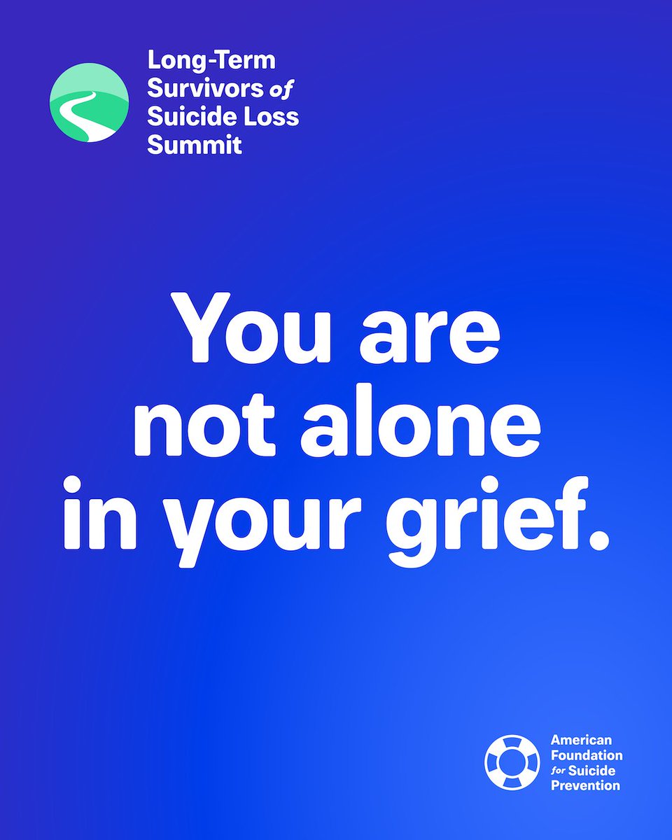 American Foundation for Suicide Prevention tweet media